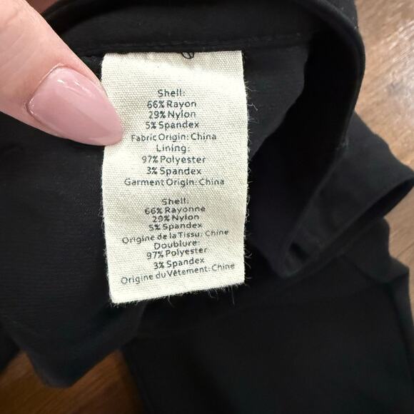 L’Agence Pull On Stretch Skinny Jeans Black Classic Casual Minimalist Capsule 29 - Picture 8 of 8